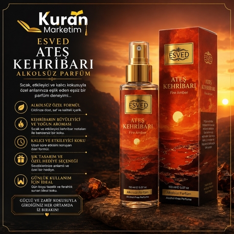 Ateş Kehribarı Alkolsüz Parfüm