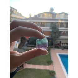 Küçük Boy Rainbow Florit Kütle