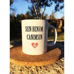 Sevgiliye Özel İsimli Kupa