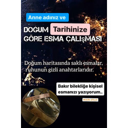 Ebced hesabı ile Kişiye özel esma çalışması
