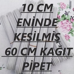 60 cm Kağıt Pipet 2000 adet