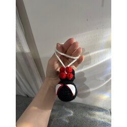 Çanta süsü / Araba süsü Black Spiderman