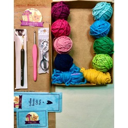 Tığ örgüsü öğreten Kit - Başlangıç 001