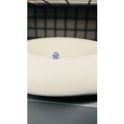 Lila opal taşlı piercing 