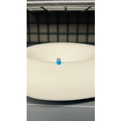 Mavi opal taşlı piercing