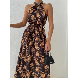  Maxi Poplin Elbise