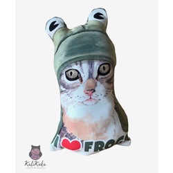 I Love Frogs Yastık