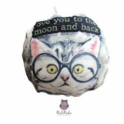 Love you to the moon and back Anahtarlık