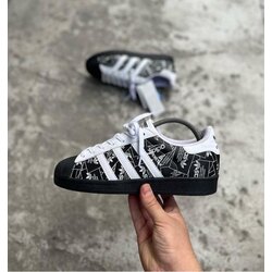 Adidas Superstar Newspaper 