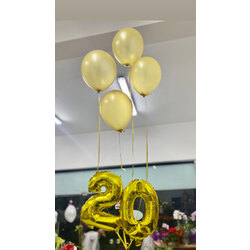 yaş balonu helyum gazlı
