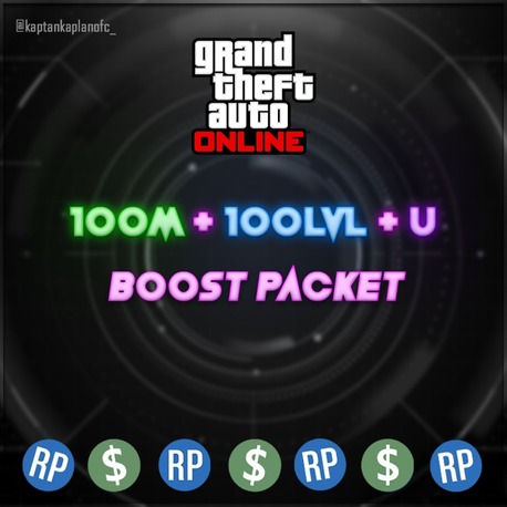 Gta 5 Online (100M + 100lvl + Unlock) Paket