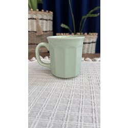 Keramika yeşil kupa