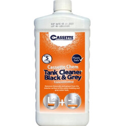 Gri ve Siyah Su Temizleme Kimyasalı Cassette Chem 