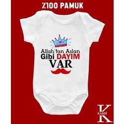 allahtan aslan gibi dayım var tasarım zıbın