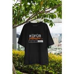 Küfür yükleniyor accık bekle tasarım t-shirt