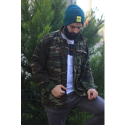Oversize kamuflaj CEKET
