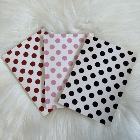 Polka Mix Üçlü Defter Seti