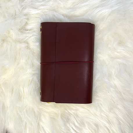 A5 Bordo Trifold Kılıf