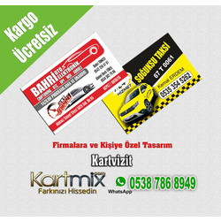 Kartvizit 100 Adet
