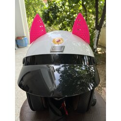 Neon PEMBE KEDİ KULAĞI ( KOMPLE ) 