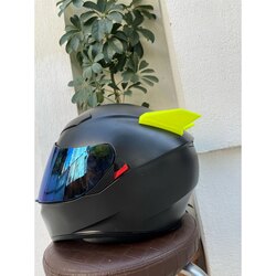 Neon Sarı KASK KUYRUĞU