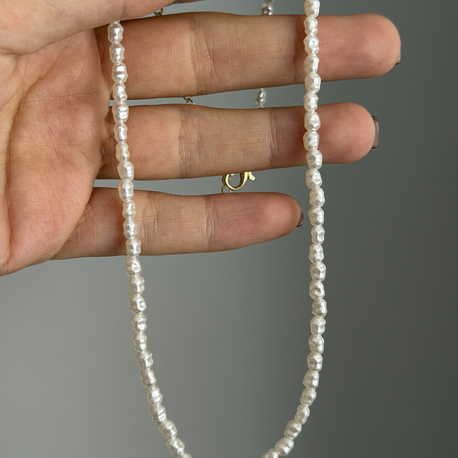 Küçük İnci Kolye (50cm)