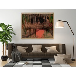 "Üç Kız III " Canvas Üzerine Dijital Baskı 
