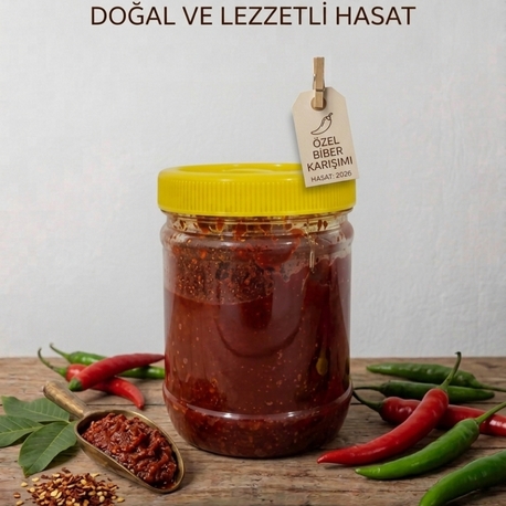 Doğal Biber Salçası(1KG)