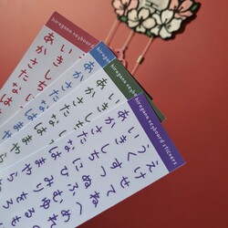 hiragana klavye sticker 