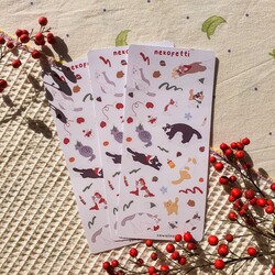 nekofetti sticker set