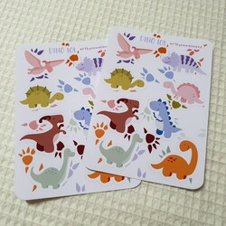Dino 101 Sticker Set