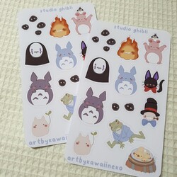 Studio Ghibli Sticker Set
