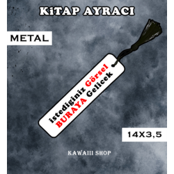 İstediğiniz Görsel Kitap Ayracı