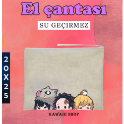 Kimetsu No Yaiba Bez El Çantası