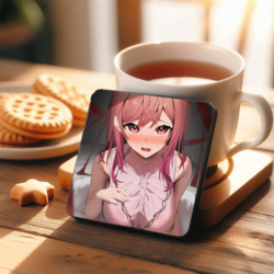 AnimeGirl Bardak Altlığı