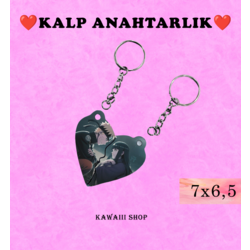 Naruto Kalp Anahtarlık