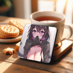 Anime Girl Bardak Altlığı