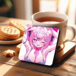 Catgirl Bardak Altlığı