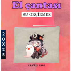 Genshin İmpackt Bez El Çanta