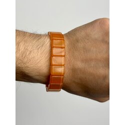 Sıkma Kehribar Rolex Bileklik