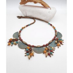 Kenz Collection El Yapımı Etnik Kolye