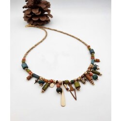 Kenz Collection El Yapımı Etnik Kolye