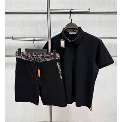 ETRO NAKIŞ LOGOLU EŞOFMAN TAKIMI PİKE KUMAŞ