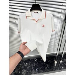 HERMES TRİKO YAKALI TİŞÖRT