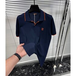 HERMES TRİKO YAKALI TİŞÖRT 