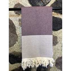 Pestemal-Towel (bordo-claret red)
