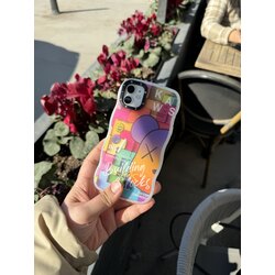 Ayıcıklı Rengarenk iPhone Kılıf