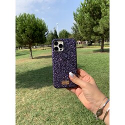 Pullu Model Derin Mor iPhone Kılıf