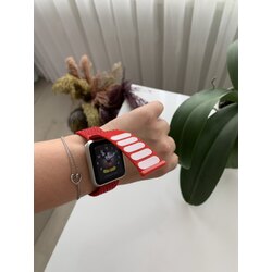 AppleWatch cırt cırtlı kırmızılı kordon