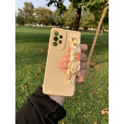 Samsung Yandan Kemerli Ayıcıklı Kılıf